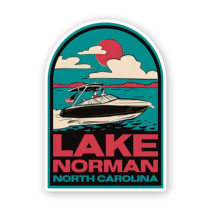 Lake Norman North Carolina Bumper Sticker