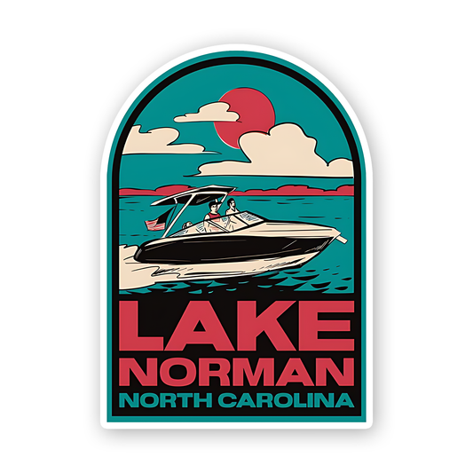Lake Norman North Carolina Bumper Sticker