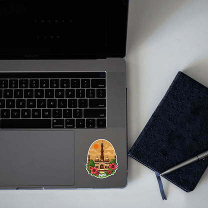 Delhi Heritage Sticker - sticckiz.com