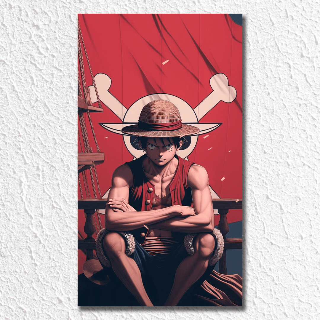 Angry Luffy Poster - sticckiz.com