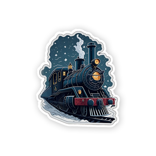 Magical train Sticker