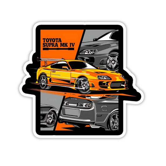 Toyota Supra MK IV Sticker - sticckiz.com