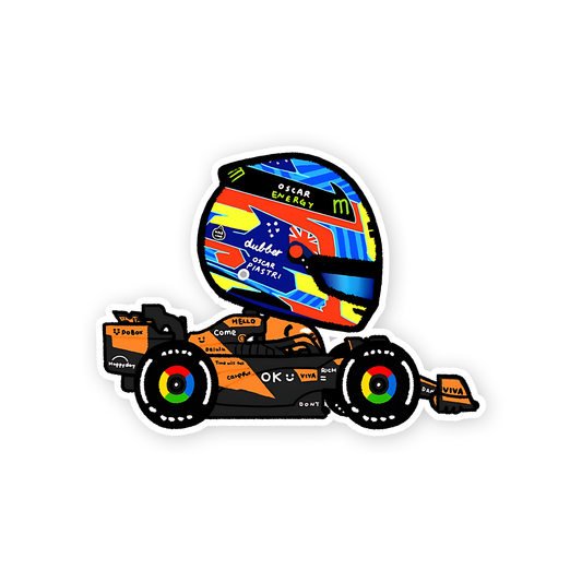 Oscar Piastri Sticker