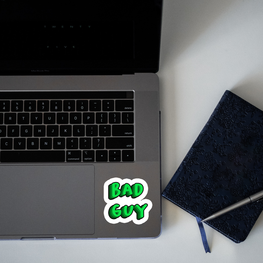 Bad Guy Sticker