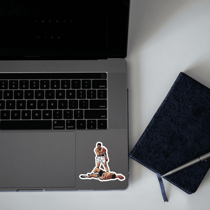 Mohammad Ali Boxer Sticker v5 - sticckiz.com