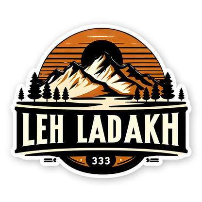 Leh Ladakh new Bumper Sticker