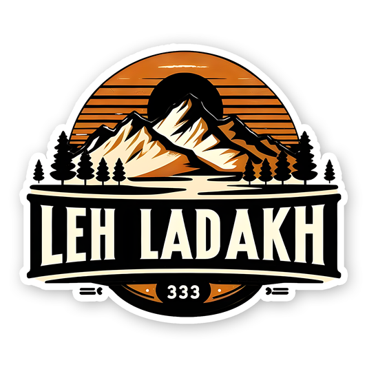 Leh Ladakh new Bumper Sticker