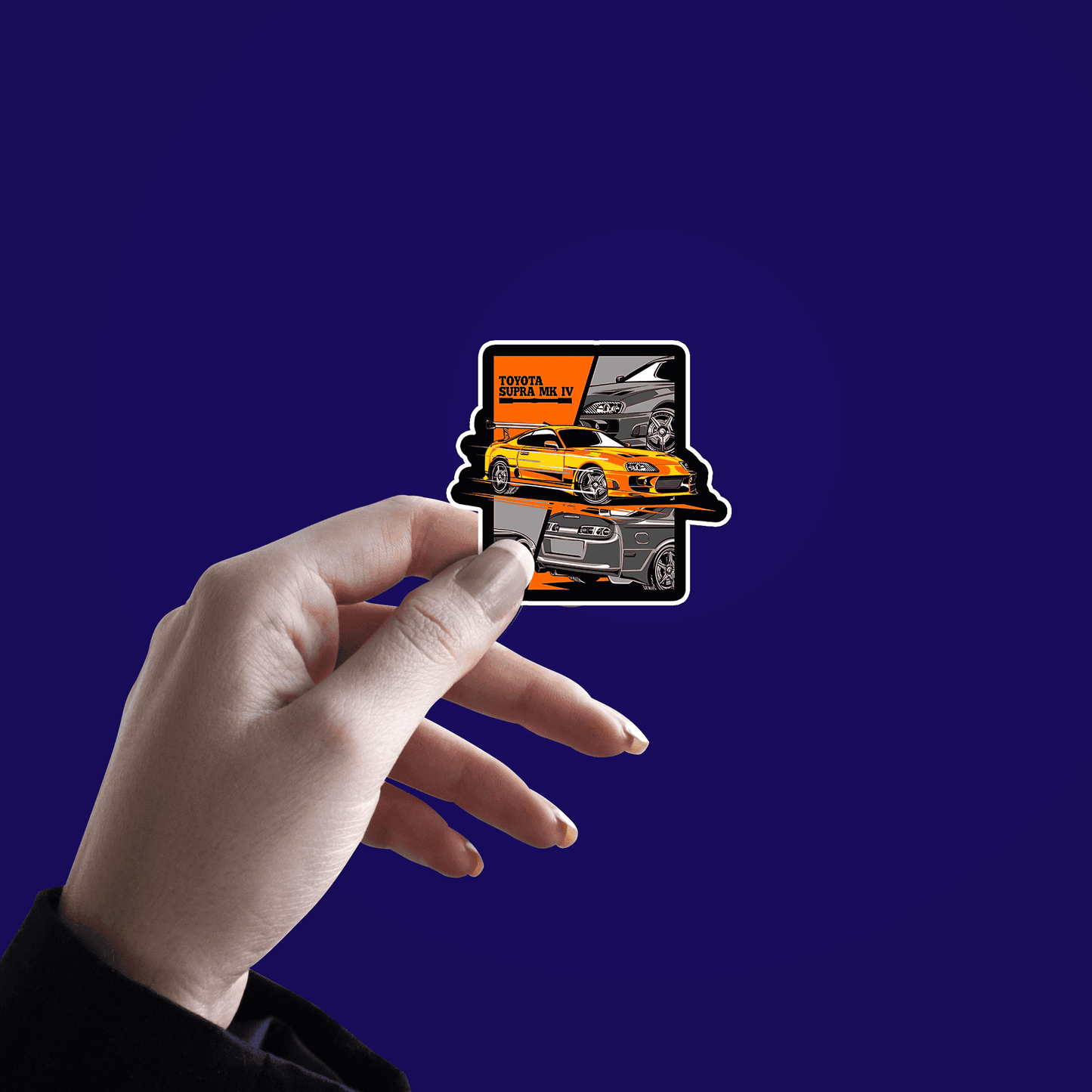Toyota Supra MK IV Sticker - sticckiz.com