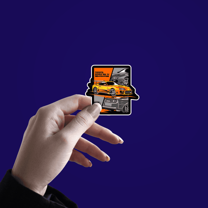 Toyota Supra MK IV Sticker - sticckiz.com