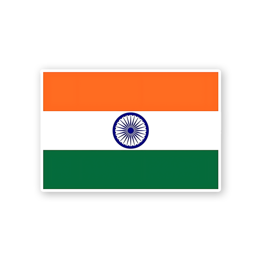 Indian Flag Sticker