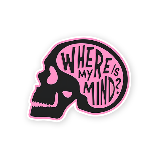 Where is my Mind Sticker