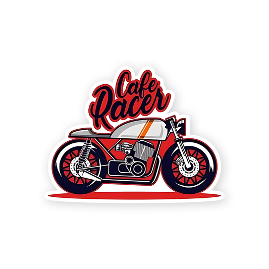 Cafe Rider Sticker