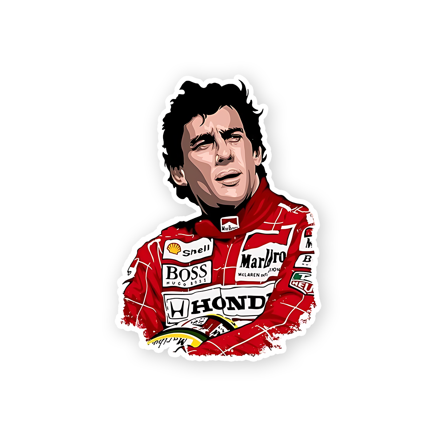 Senna Sticker – sticckiz.com