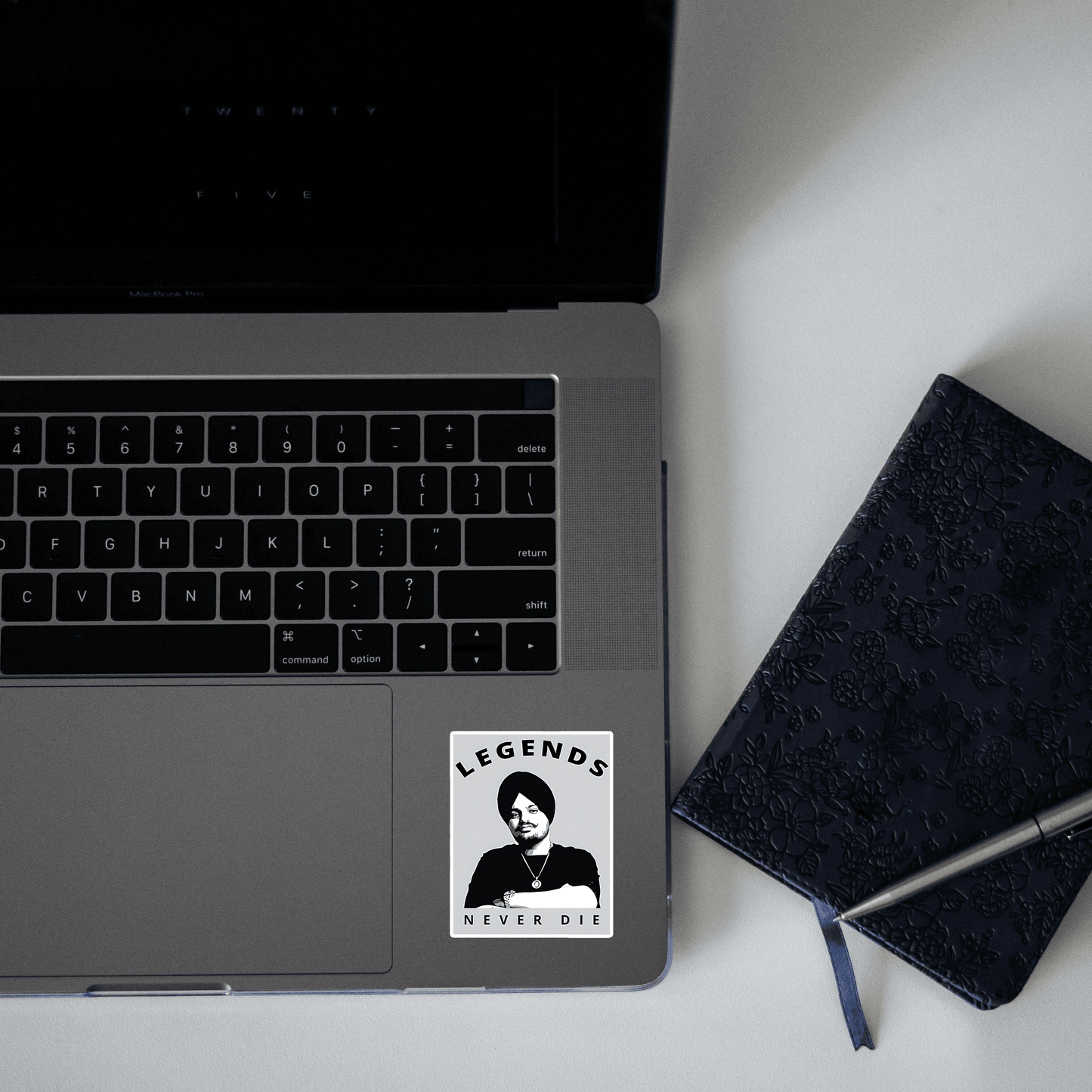 Legends Never Die Moosewala Sticker - sticckiz.com