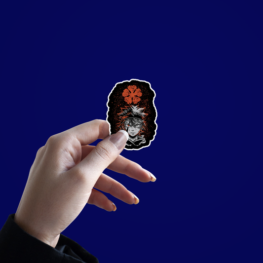 Asta anime Sticker
