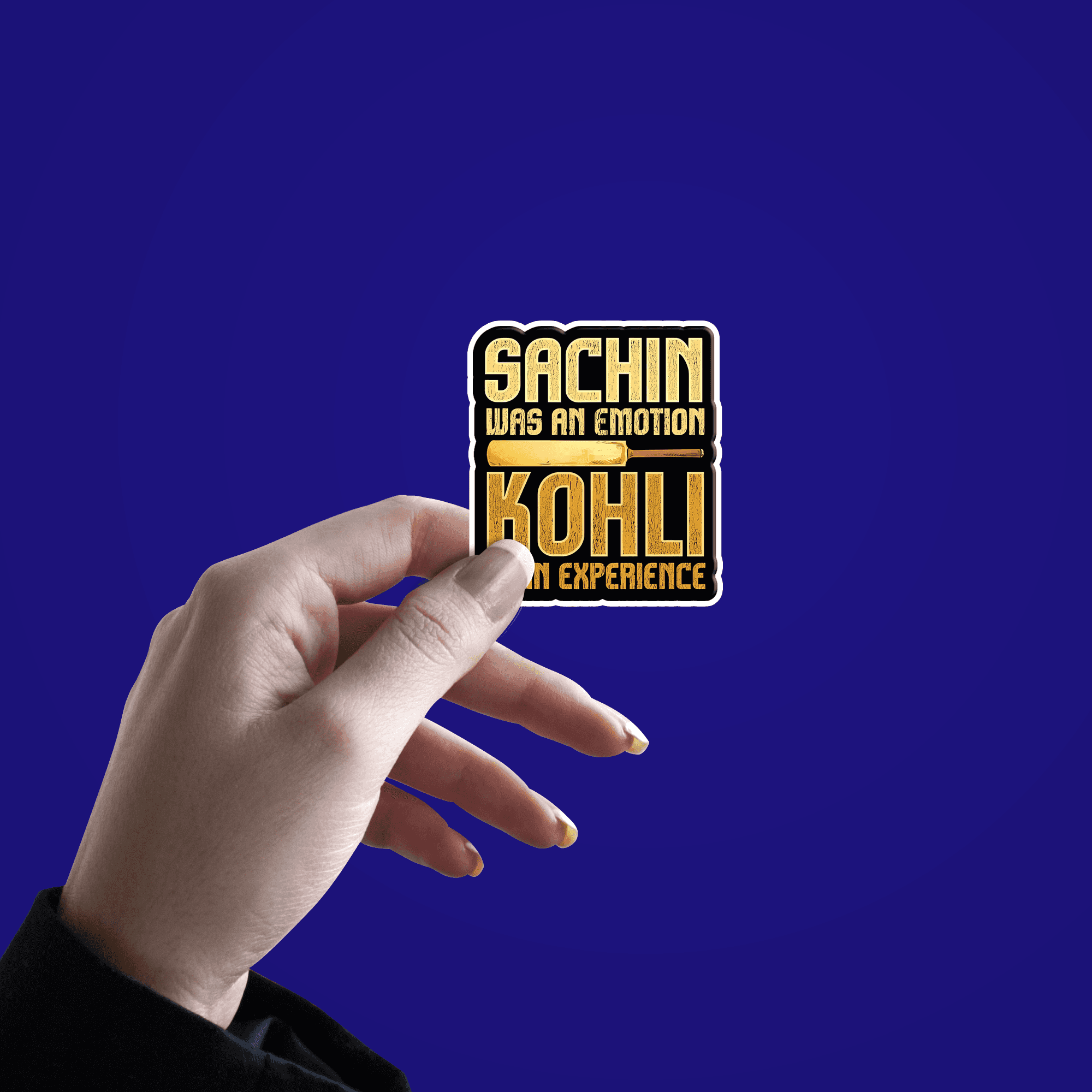 Sachin was an emotion Sticker - sticckiz.com