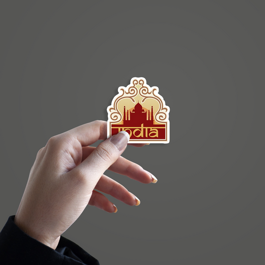 India Art culture Sticker