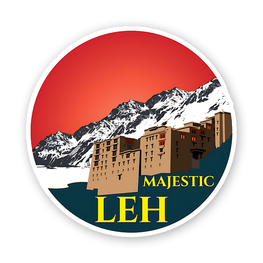 Majestic Leh Bumper Sticker