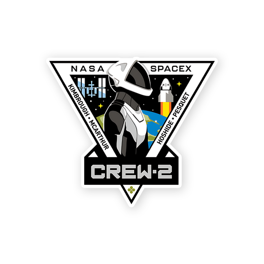 NASA Space X Crew 2 Sticker