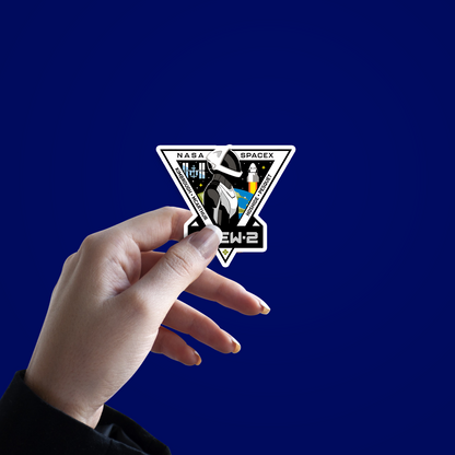 NASA Space X Crew 2 Sticker