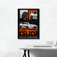 Celica car Poster - sticckiz.com