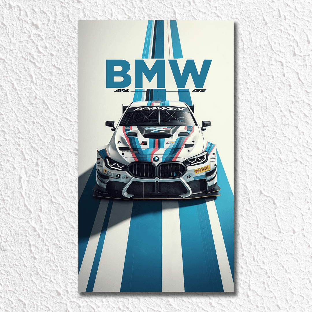 BMW car Poster - sticckiz.com
