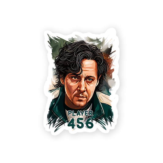 456 PLayer Art Sticker