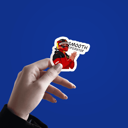 Smooth operator bike rider Sticker - sticckiz.com