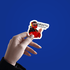 Smooth operator bike rider Sticker - sticckiz.com