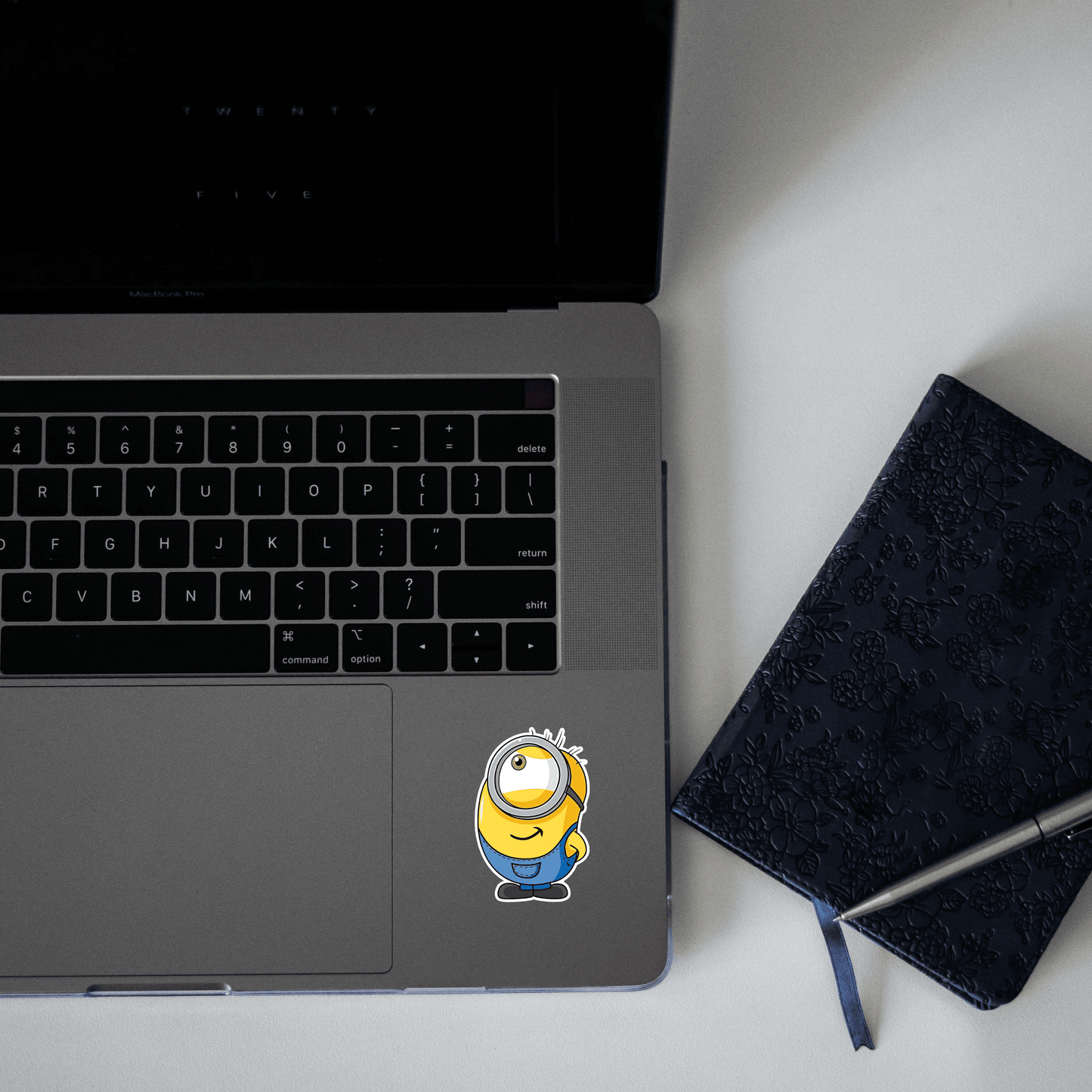 Minion Character Sticker - sticckiz.com
