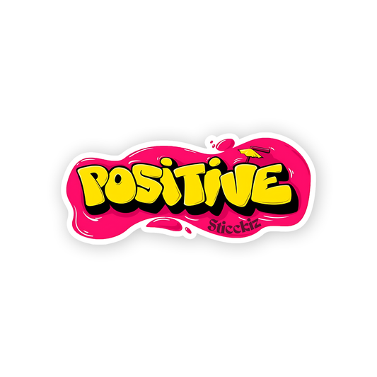 Positive cute Sticker