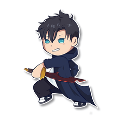 Sung jin-Woo V3 Solo Levelling Sticker - sticckiz.com