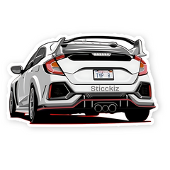 Honda civic type R Sticker