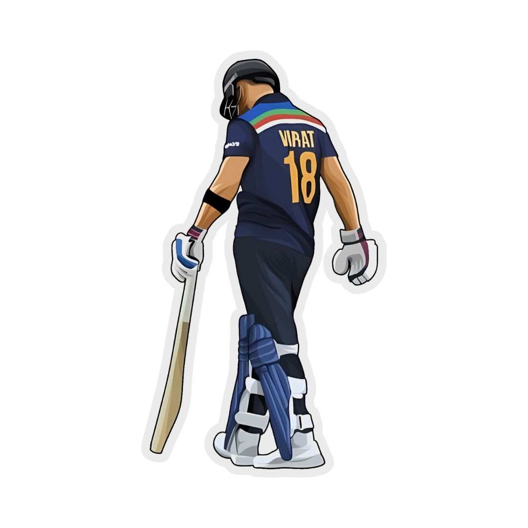 Virat 18 Sticker