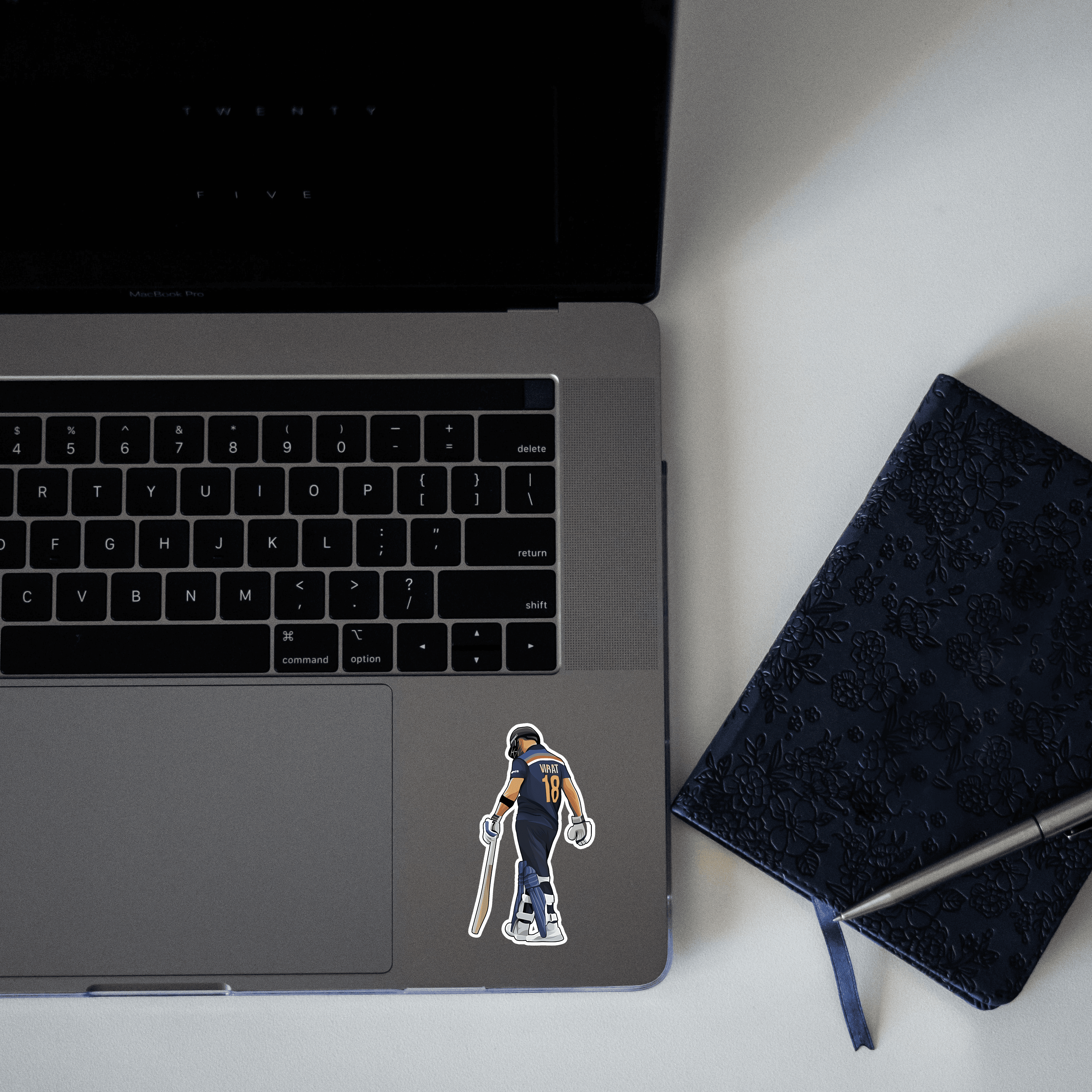 Virat 18 Sticker
