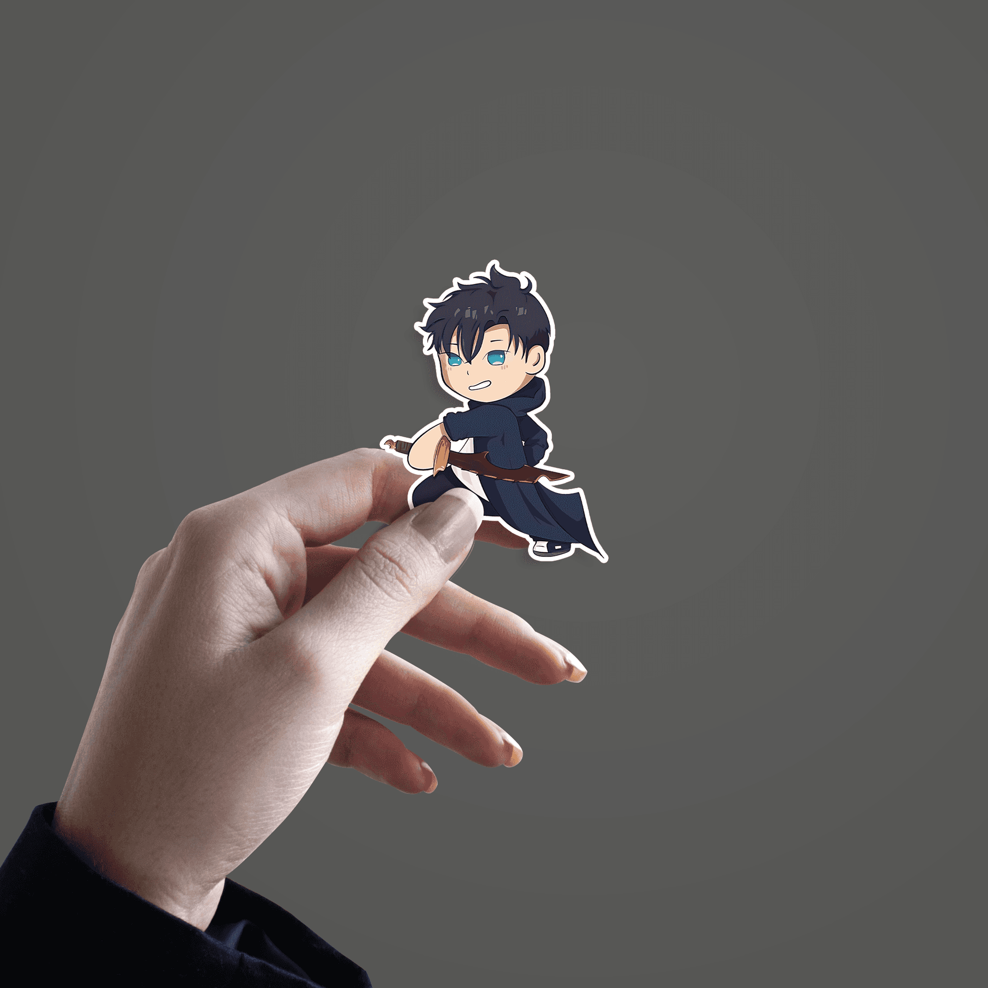 Sung jin-Woo V3 Solo Levelling Sticker - sticckiz.com