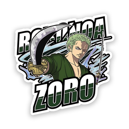 My Name is Roronoa Zoro Sticker
