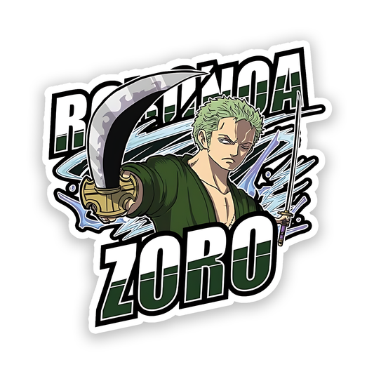 My Name is Roronoa Zoro Sticker