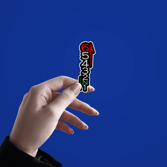 Cool Motorbike Gear Sticker - sticckiz.com