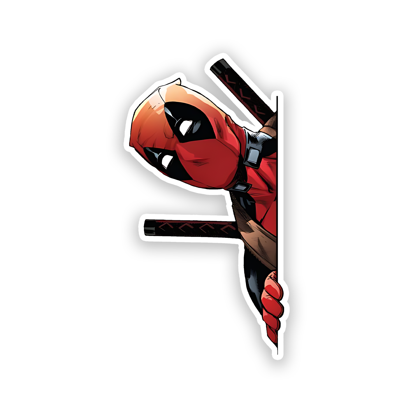 Hello There Deadpool Sticker