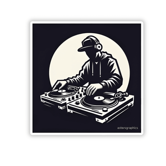 Dj v2 sticker - sticckiz.com