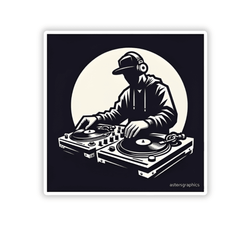 Dj v2 sticker - sticckiz.com