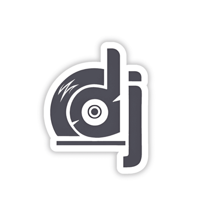 DJ V3 Sticker - sticckiz.com