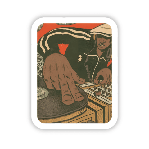 90's Hip hop sticker