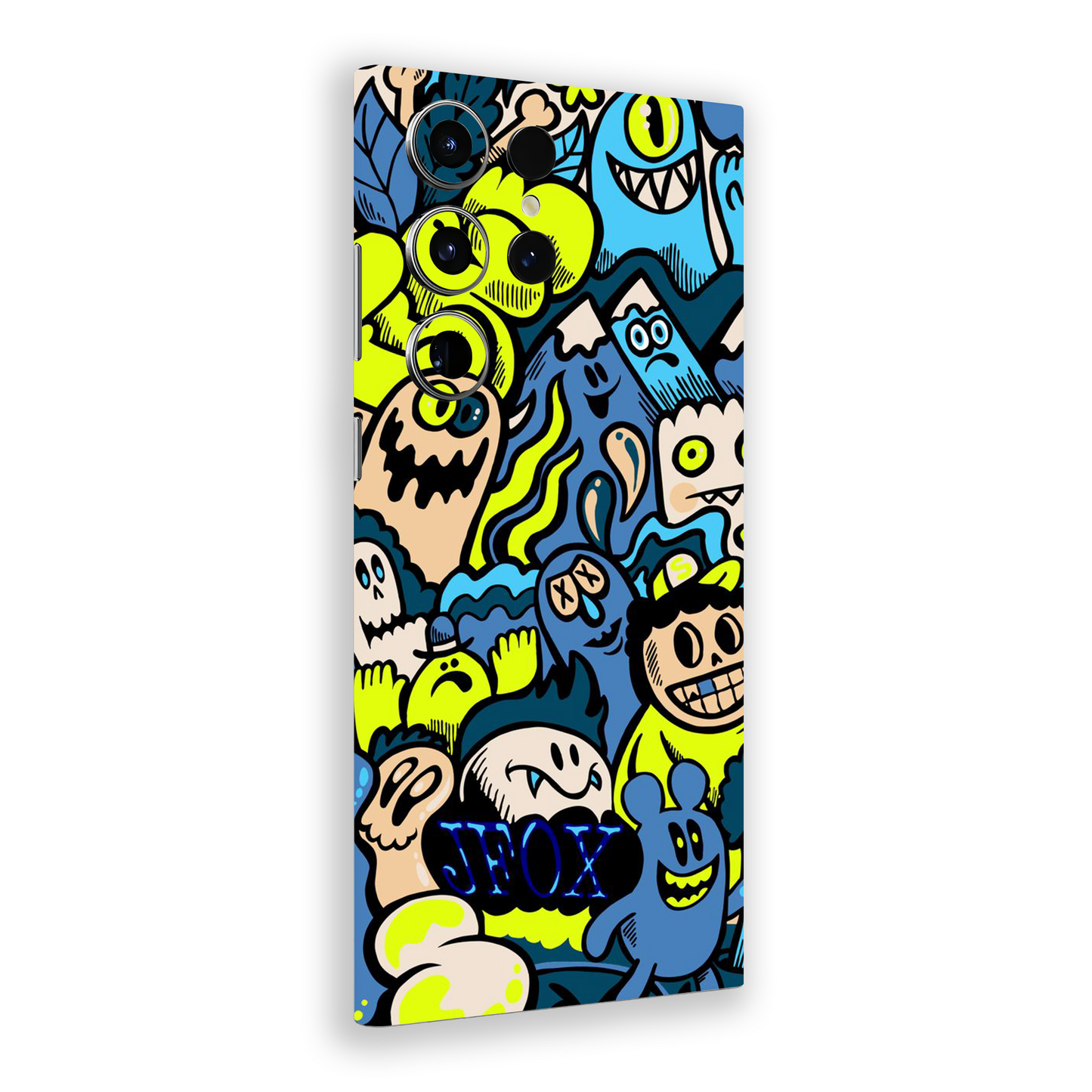 Whimsicle Cartoon monsters Mobile Skin
