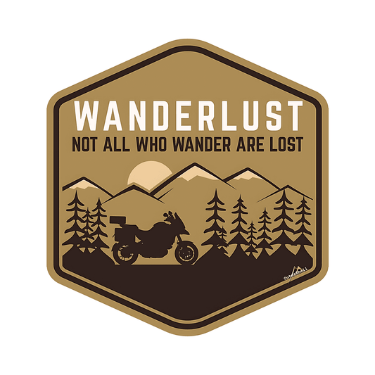 Wanderlust Sticker - sticckiz.com