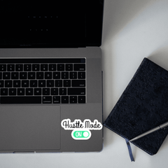 Hustle Mode On Sticker - sticckiz.com
