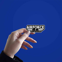 Airforce (I DO IT OUT OF LOVE) Sticker - sticckiz.com