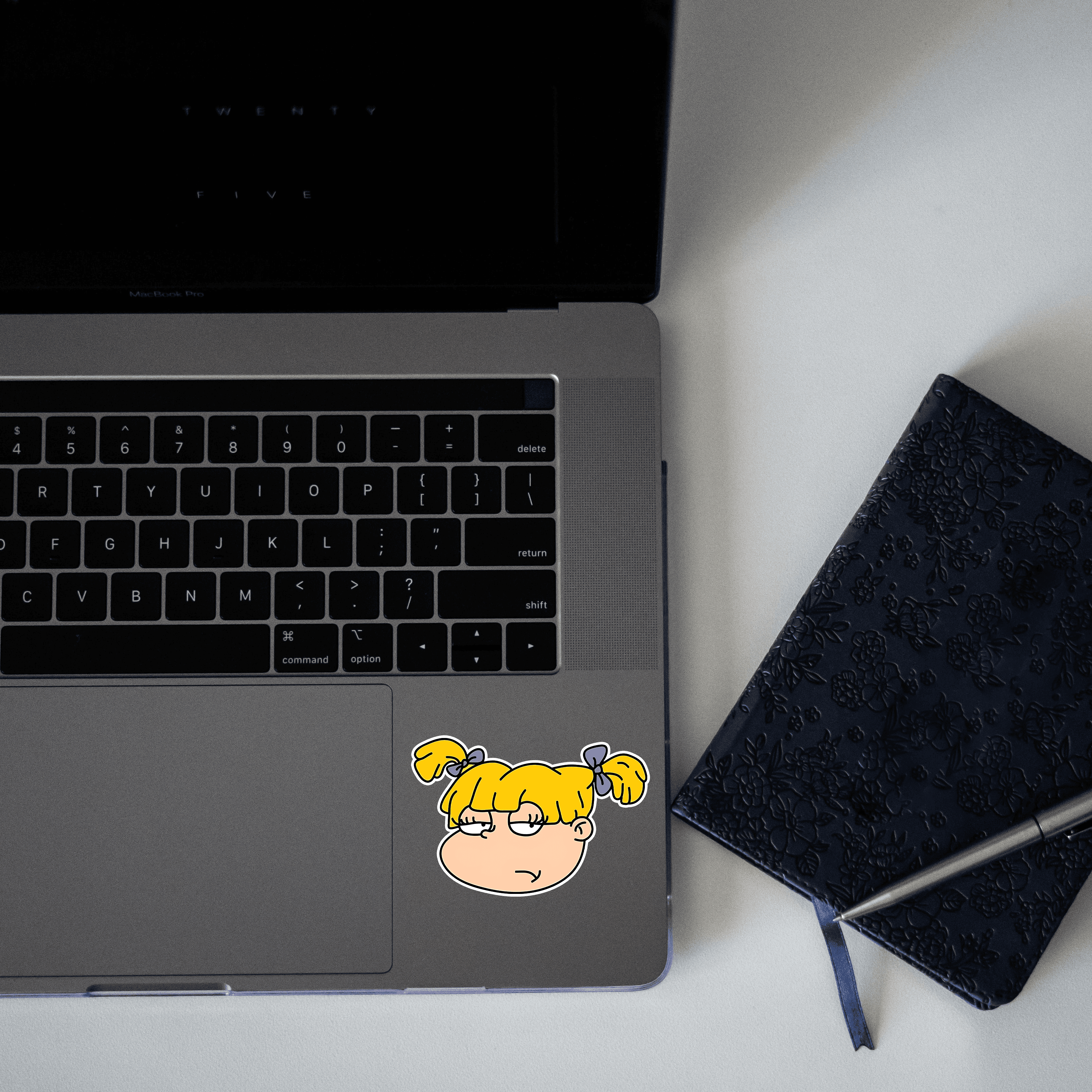 Angelica Rugrats Sticker - sticckiz.com