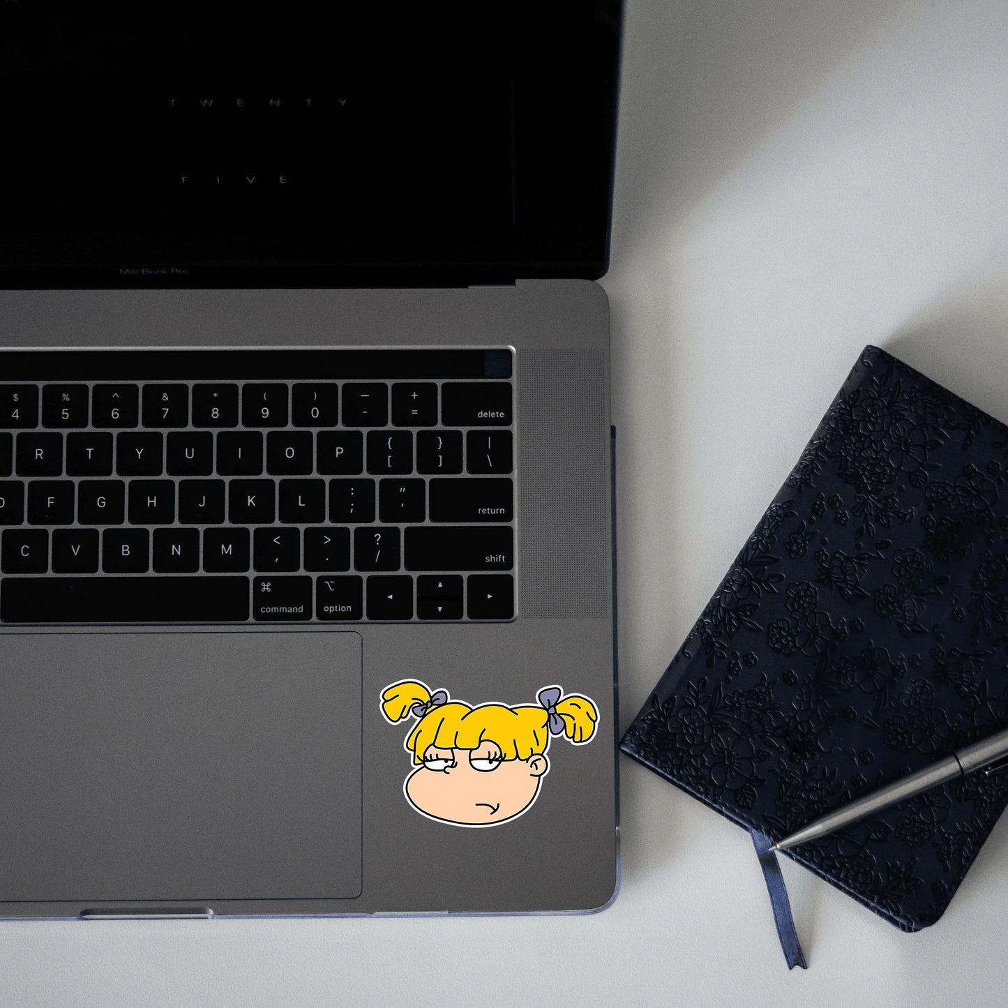 Angelica Rugrats Sticker - sticckiz.com